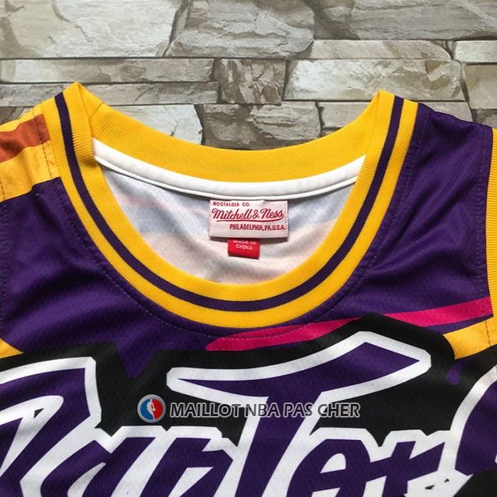 Maillot Tornto Raptors Vince Carter Rainbow Classic Noir